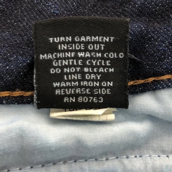 London Times Straight Leg Zipper Jeans, Size 10 - Picture 7 of 8